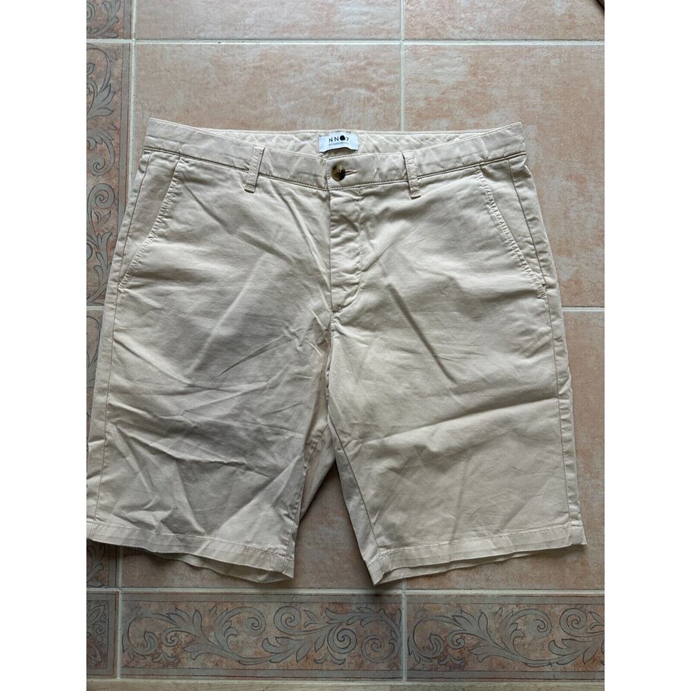 NN07 No Nationality Khaki Beige Crown shorts 1004 Men size‎ 34